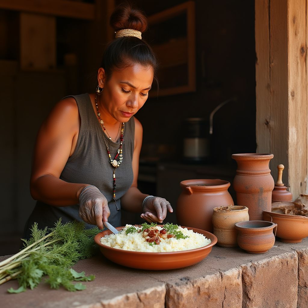Aboriginal cooking techniques
